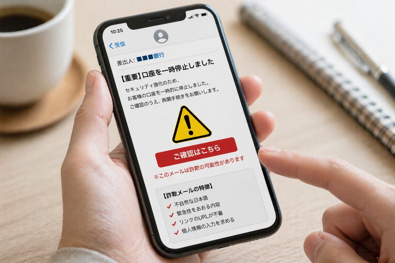 スマホ詐欺対策の写真