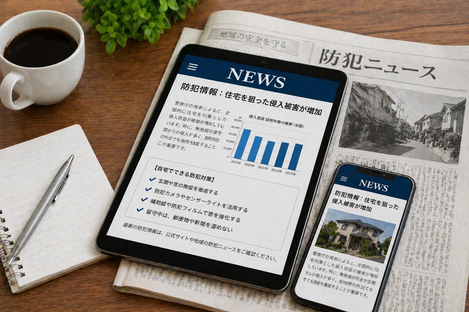防犯情報の写真